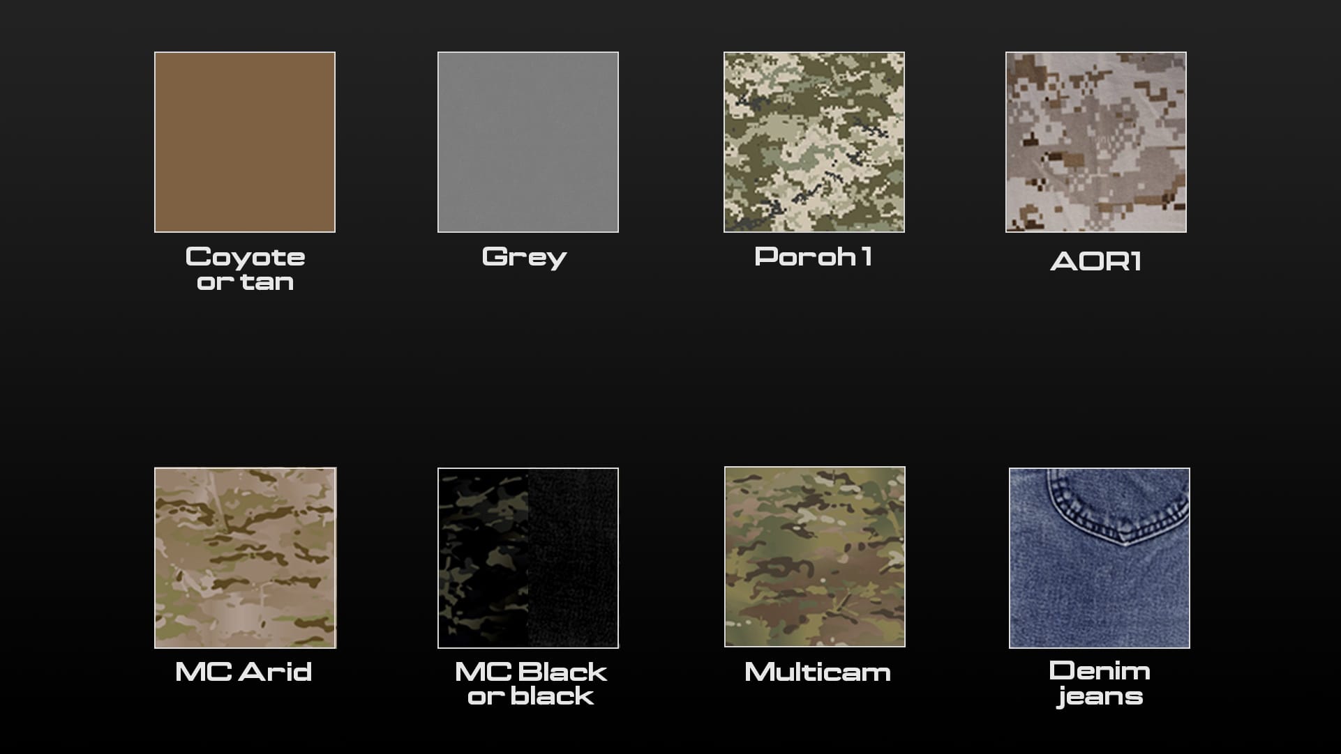 Paleriver Camouflages